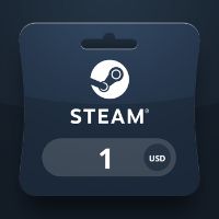 Steam Wallet USD 1 Подарочная карта PY