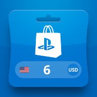 PlayStation Network Карта USD 6 Подарочная карта US