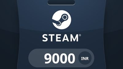 Steam Карта пополнения ₹9000 INR Код активации