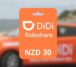 Didi Rideshare NZD 30 Подарочная карта NZ