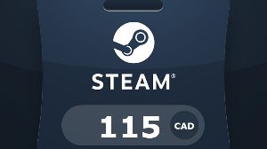 Steam Wallet CAD 115 Подарочная карта CA
