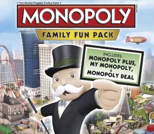MONOPOLY FAMILY FUN PACK US XBOX One / Xbox Series X|S Ключ