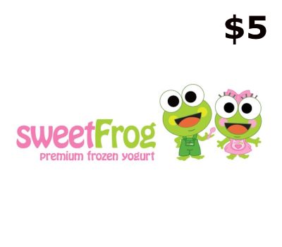 SweetFrog Frozen Yogurt $5 Подарочная карта US