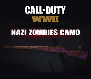 Call of Duty: WWII - Nazi Zombies Camo DLC EU (without DE) PS4 Ключ