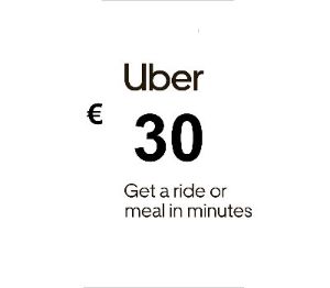 Uber EUR 30 Подарочная карта FR