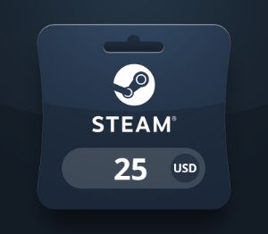 Steam Wallet USD 25 Подарочная карта BH