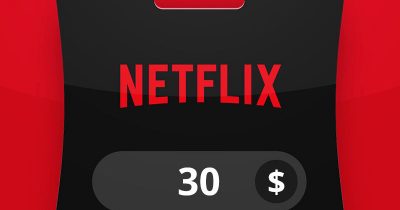 Netflix USD 30 Подарочная карта US