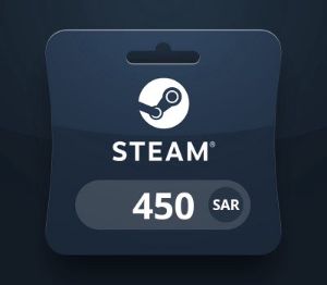 Steam Wallet SAR 450 Подарочная карта SA