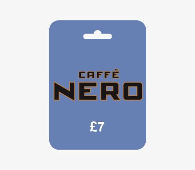 Caffe Nero GBP 7 Подарочная карта UK
