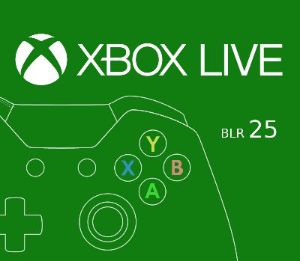 XBOX Live BRL 25 Предоплаченная карта BR