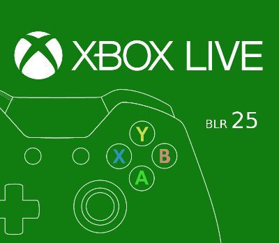 XBOX Live BRL 25 Предоплаченная карта BR