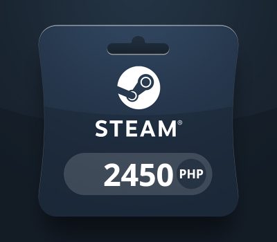 Steam Wallet PHP 2450 Подарочная карта PH