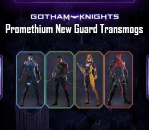 Gotham Knights - Promethium New Guard Transmogs Skin DLC EU PS4 Ключ