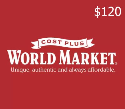 Cost Plus World Market USD 120 Gift Card US