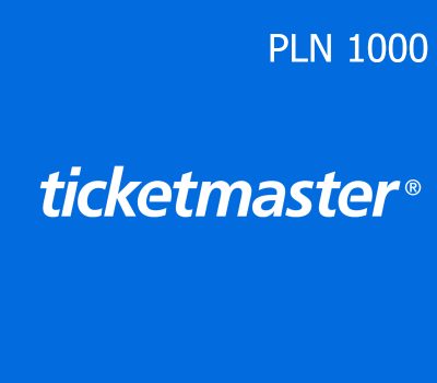 Ticketmaster 1000 PLN Подарочная карта PL