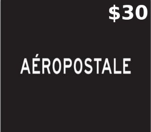 Aeropostale $30 Подарочная карта US