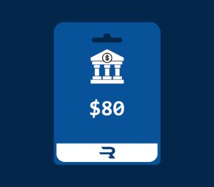 Rewarble Bank Transfer USD 80 Подарочная карта