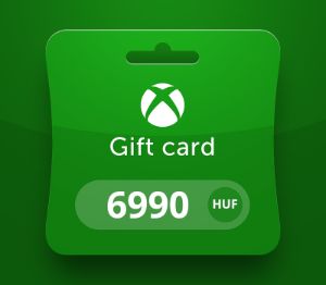 XBOX Live HUF 6990 Предоплаченная карта HU
