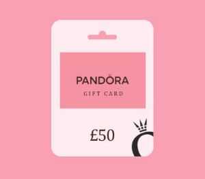 Pandora GBP 50 Подарочная карта UK