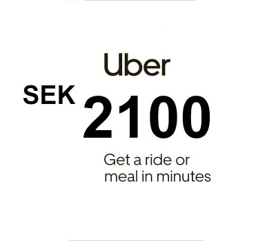 Uber SEK 2100 Gift Card SE