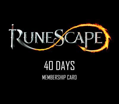 RuneScape 40-Day Prepaid Time Игровая карта