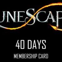 RuneScape 40-Day Prepaid Time Игровая карта