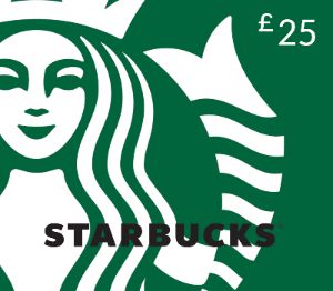 Starbucks GBP 25 Подарочная карта UK