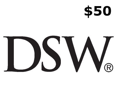 DSW $50 Подарочная карта US