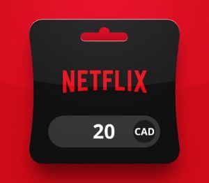 Netflix CAD 20 Подарочная карта CA