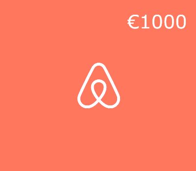 Airbnb €1000 Подарочная карта IE