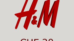 H&M 20 CHF Подарочная карта CH