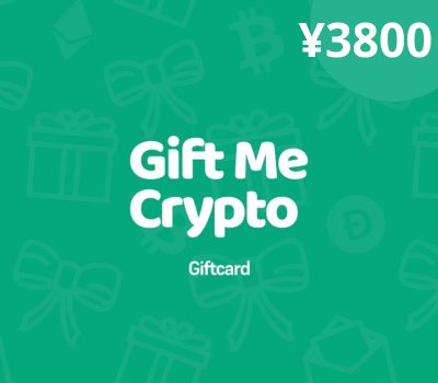 Gift Me Crypto CNY 3800 Подарочная карта
