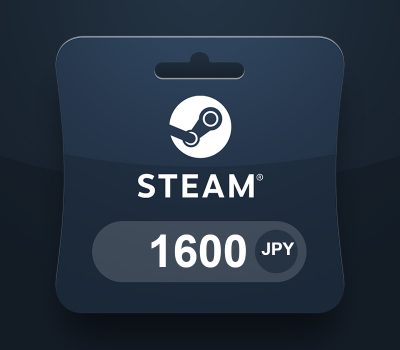 Steam Wallet JPY 1600 Подарочная карта JP