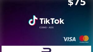 Rewarble TikTok USD 75 Подарочная карта