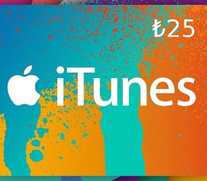 iTunes ₺25 TR Карта