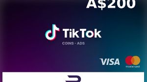 Rewarble TikTok AUD 200 Подарочная карта
