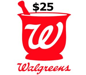 Walgreens USD 25 Подарочная карта US
