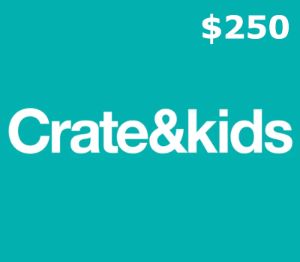 Crate & Kids USD 250 Подарочная карта US