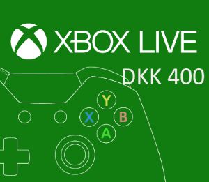 XBOX Live 400 DKK Предоплаченная карта DK