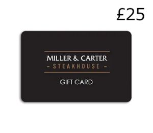 Miller and Carter GBP 25 Подарочная карта UK