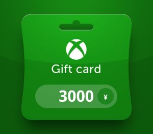 XBOX Live JPY 3000 Предоплаченная карта JP