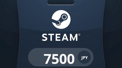 Steam Wallet JPY 7500 Подарочная карта JP