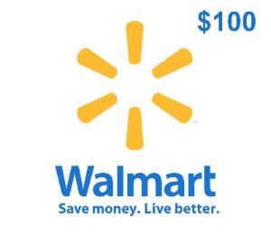 Walmart $100 Подарочная карта US