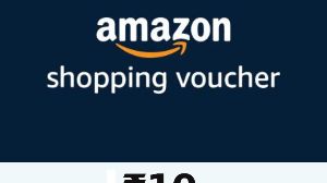 Amazon Shopping ₹10 Voucher IN