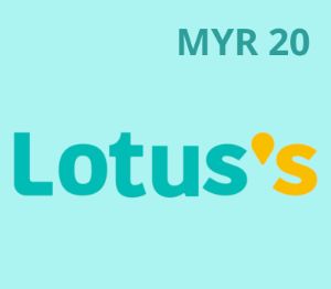 Lotus's MYR 20 Подарочная карта MY
