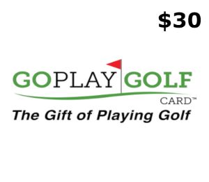 Go Play Golf $30 Подарочная карта US