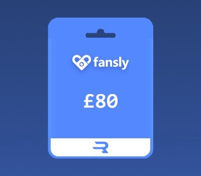 Rewarble Fansly GBP 80 Подарочная карта