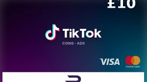 Rewarble TikTok GBP 10 Подарочная карта