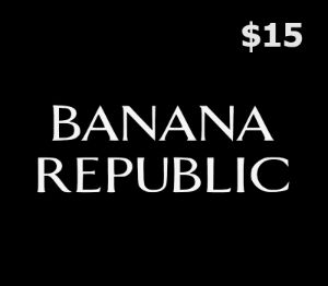 Banana Republic $15 Подарочная карта US