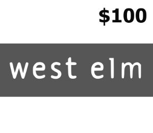 west elm $100 Подарочная карта US